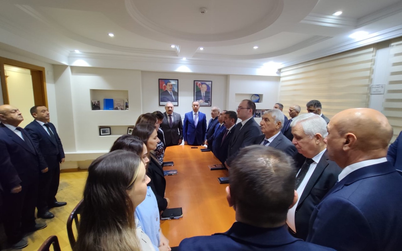 YAP Nərimanov rayon təşkilatı görüş keçirdi - FOTOLAR